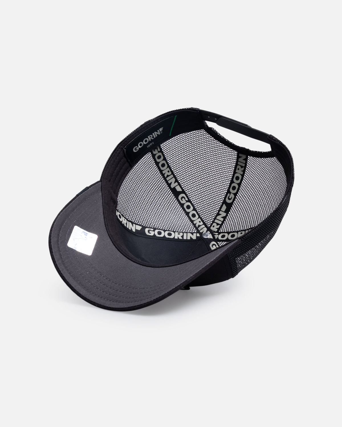 Goorin Bros Frenchie Trucker Snapback Black - image 6