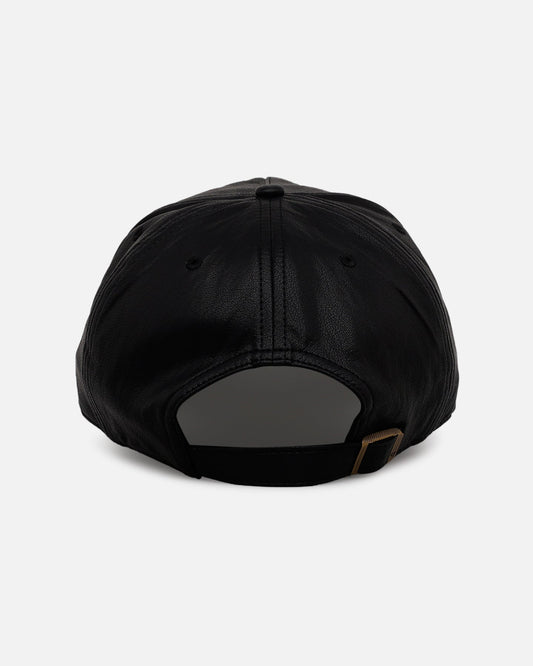 47 Brand Los Angeles Dodgers 'Leather' Hitch Strapback Black