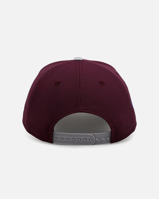 New Era Atlanta Braves 'Plum' 9FORTY A-Frame Snapback Plum - image 2