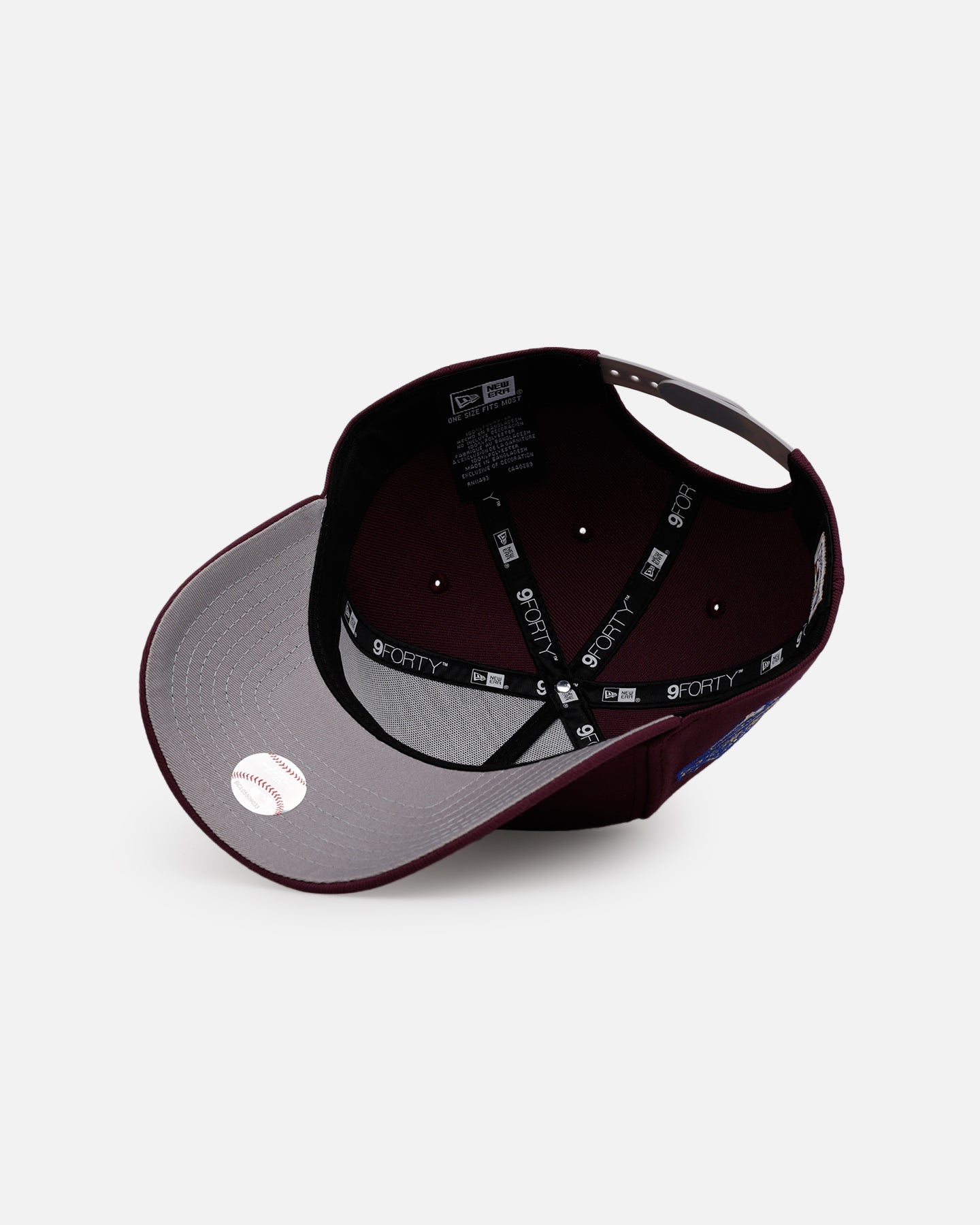 New Era Atlanta Braves 'Plum' 9FORTY A-Frame Snapback Plum - image 6