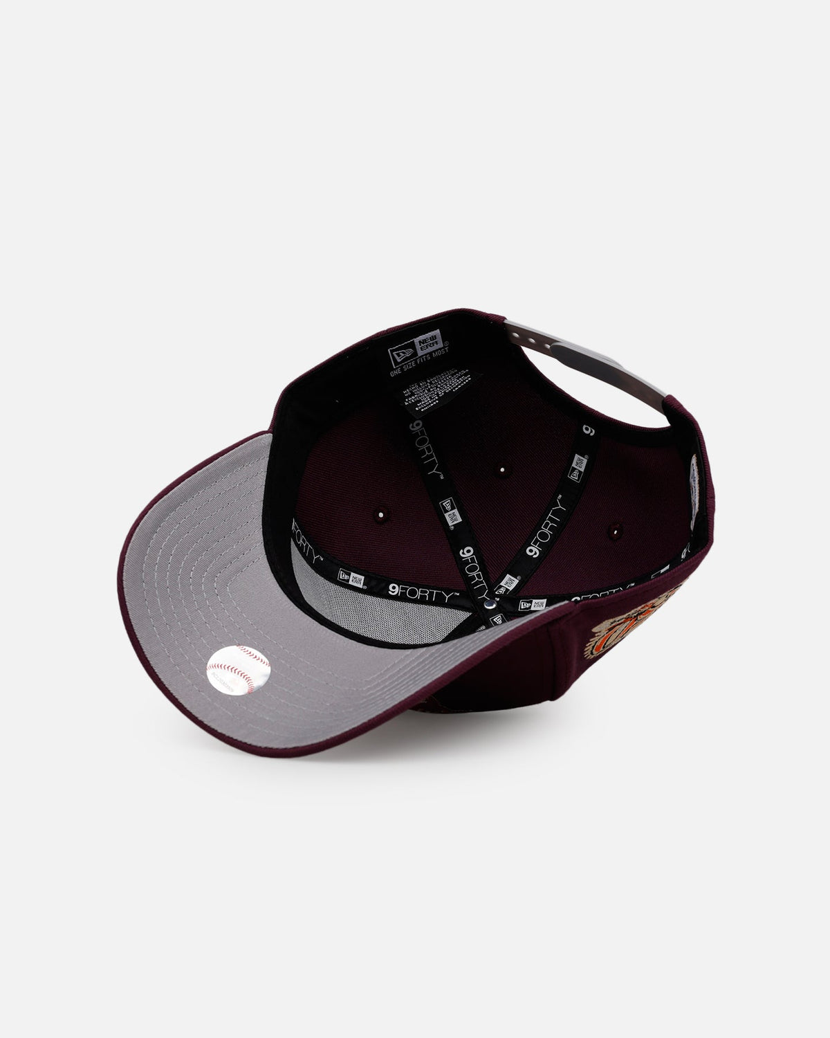 New Era Baltimore Orioles 'Plum' 9FORTY A-Frame Snapback Plum