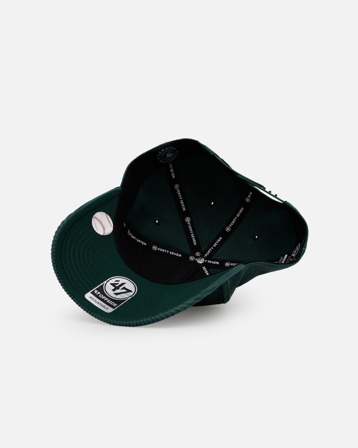 47 Brand New York Yankees 'Apollo Cord Dark Green' 47 Offside Snapback Dark Green