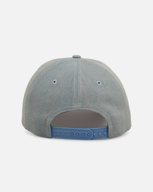 New Era Houston Astros 'Denim' 9FORTY A-Frame Snapback Light Wash Denim - image 2