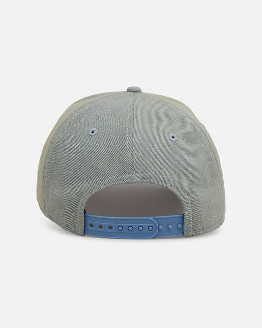 New Era Detroit Lions 'Denim' 9FORTY A-Frame Snapback Light Wash Denim - image 2