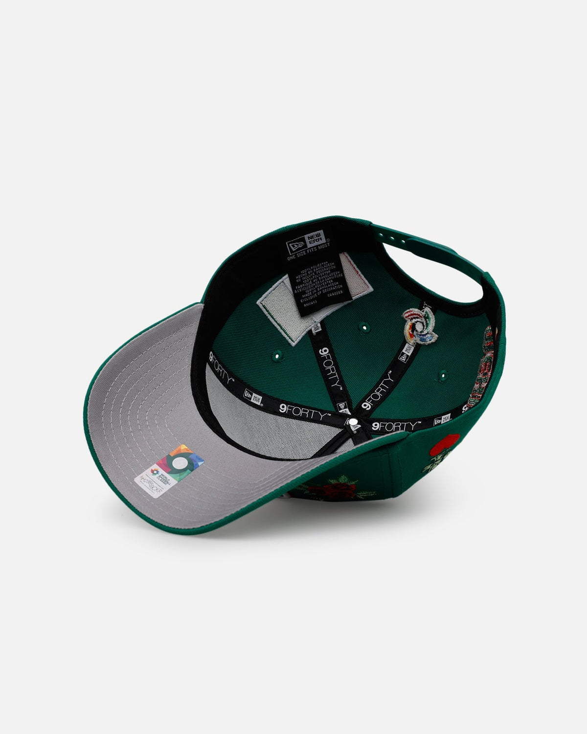 New Era Mexico National Baseball Team 'One Love' 9FORTY A-Frame Snapback Official Team Color - image 6