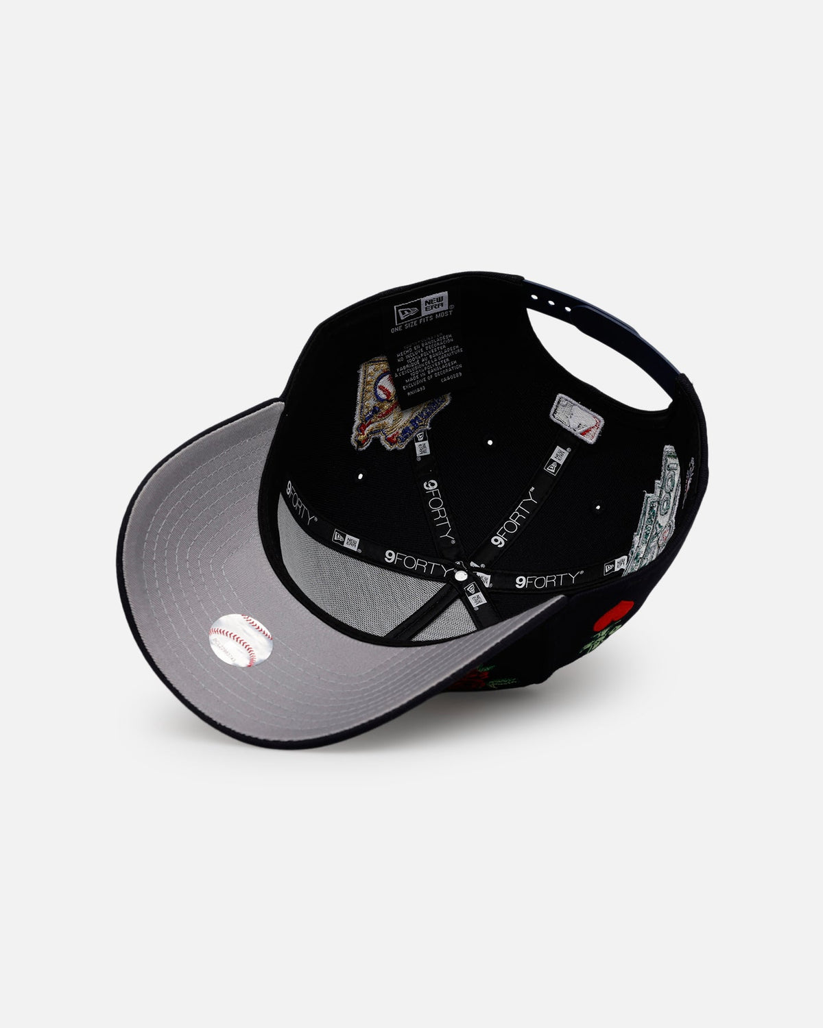 New Era Boston Red Sox 'One Love' 9FORTY A-Frame Snapback Official Team Color