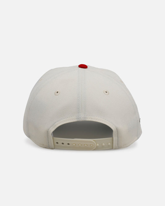 New Era New York Yankees 'Strawberry' 9FORTY A-Frame Snapback Chrome/Red