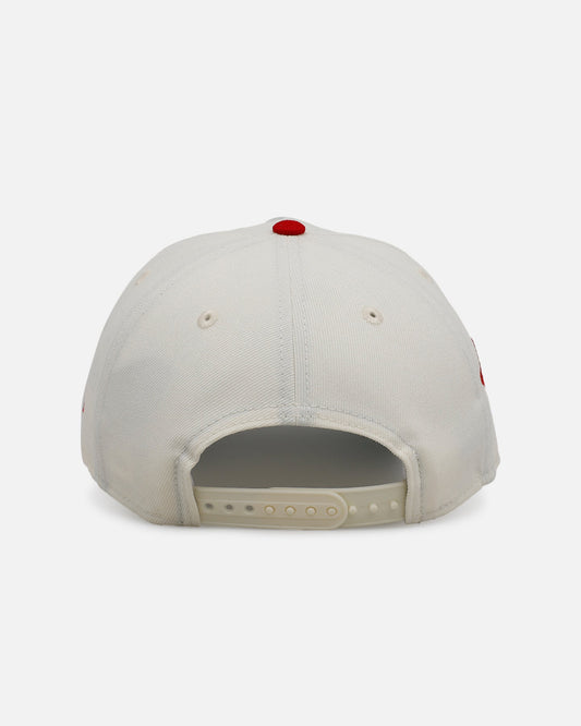 New Era Las Vegas Raiders 'Strawberry' 9FORTY A-Frame Snapback Chrome/Red