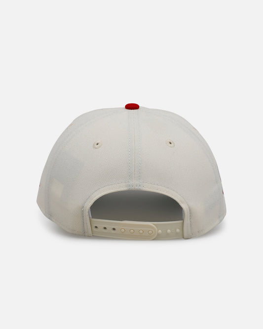New Era Toronto Raptors 'Strawberry' 9FORTY A-Frame Snapback Chrome/Red