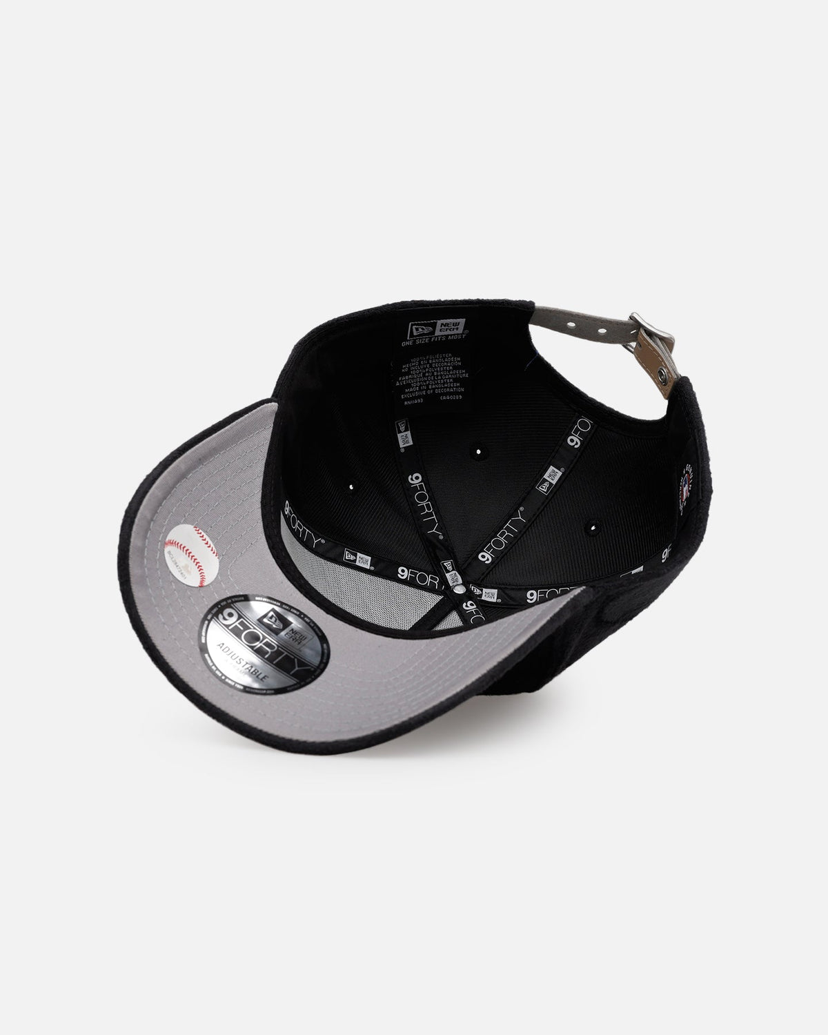 New Era Boston Red Sox 'Suede' 9FORTY A-Frame Strapback Black/Tan