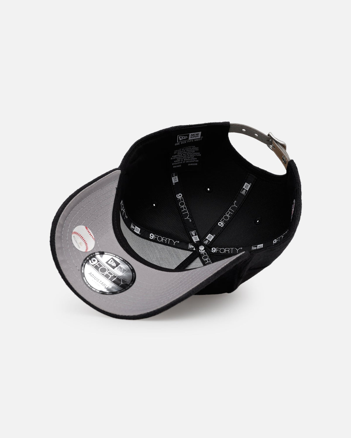 New Era Detroit Tigers 'Suede' 9FORTY A-Frame Strapback Black/Tan - image 7