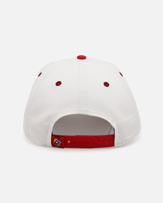 New Era Mexico National Baseball Team 'Cardinal Suede' 9FORTY A-Frame Snapback Cardinal - image 2