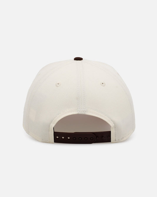 New Era Los Angeles Angels 'Pink Satin Pink Hearts Walnut' 9FORTY A-Frame Snapback Chrome/Walnut