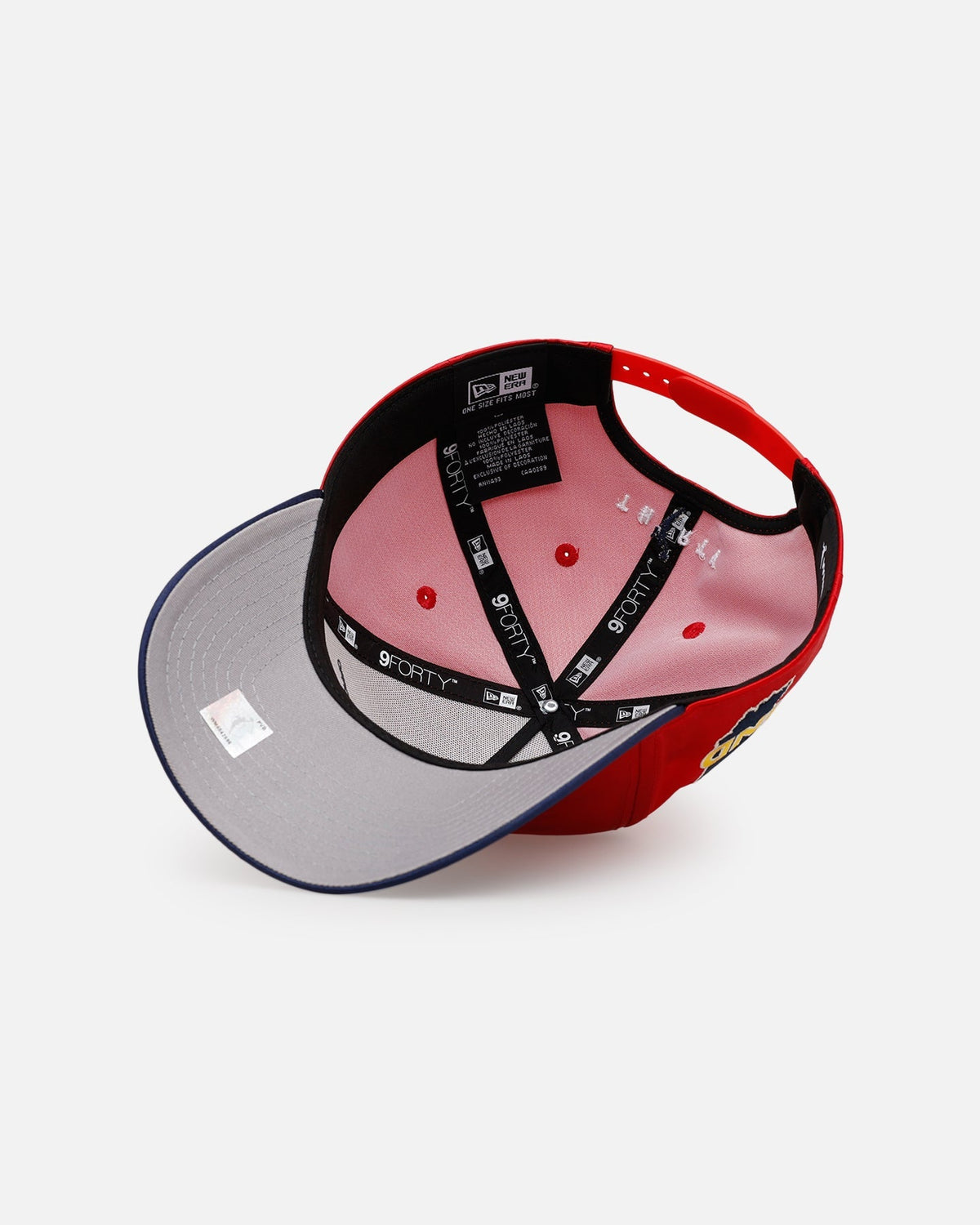 New Era Indiana Fever 'Draft' 9FORTY A-Frame Snapback Official Team Color - image 6