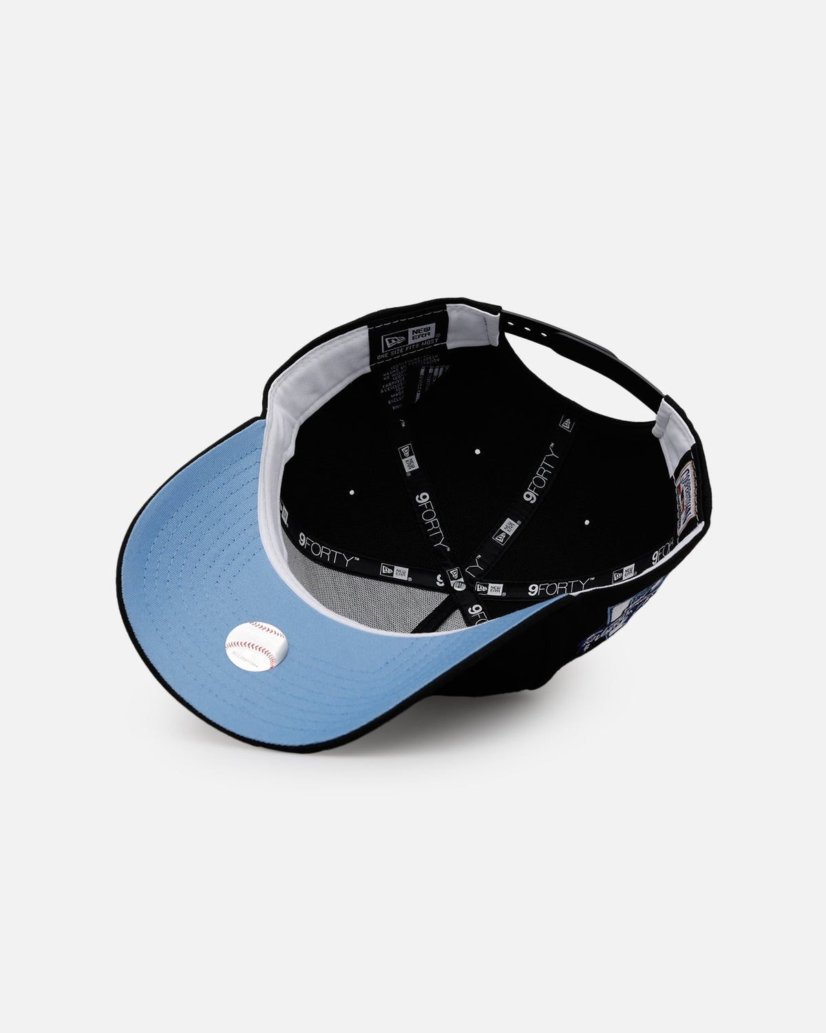 New Era Arizona Diamondbacks 'Black And Sky Blue' 9FORTY A-Frame Snapback Black/Sky Blue - image 6