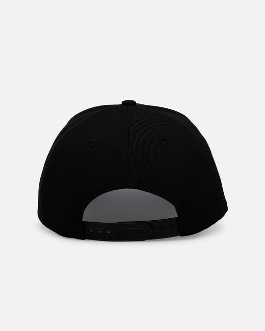 New Era Los Angeles Dodgers 'Black And Sky Blue' 9FORTY A-Frame Snapback Black/Sky Blue