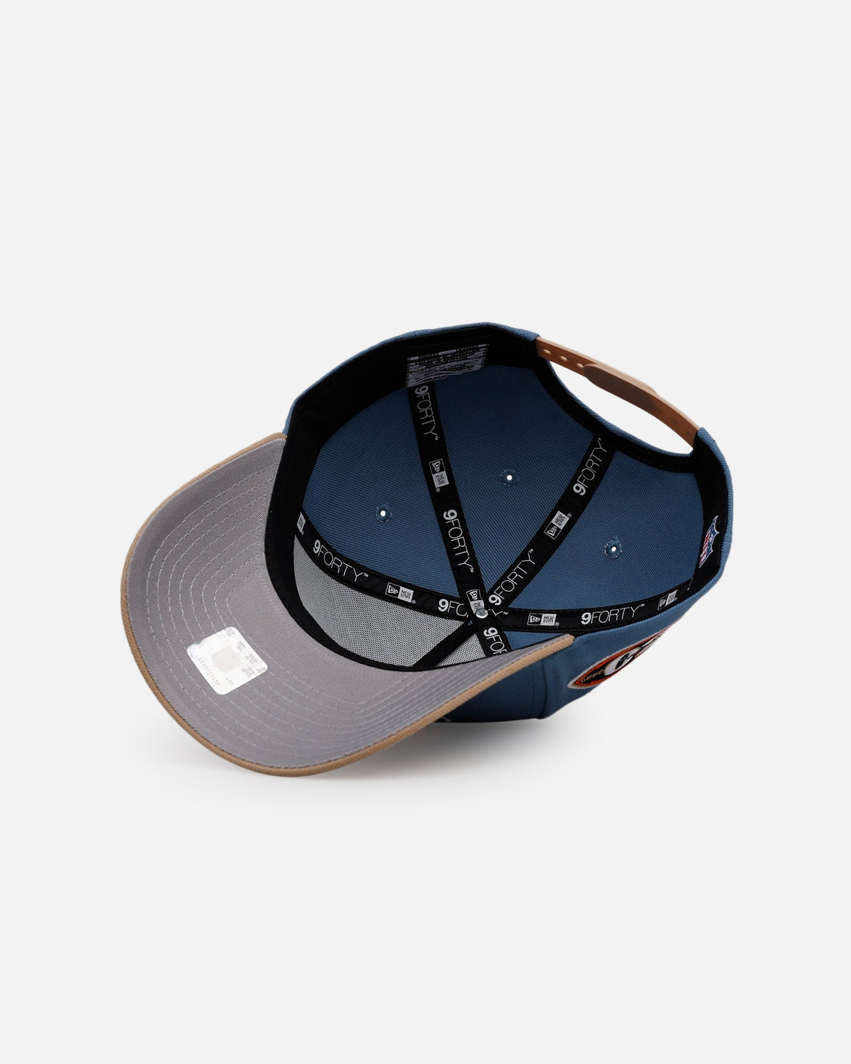 New Era Denver Broncos 'Easy Breezy' 9FORTY A-Frame Snapback Blue/Tan - image 6