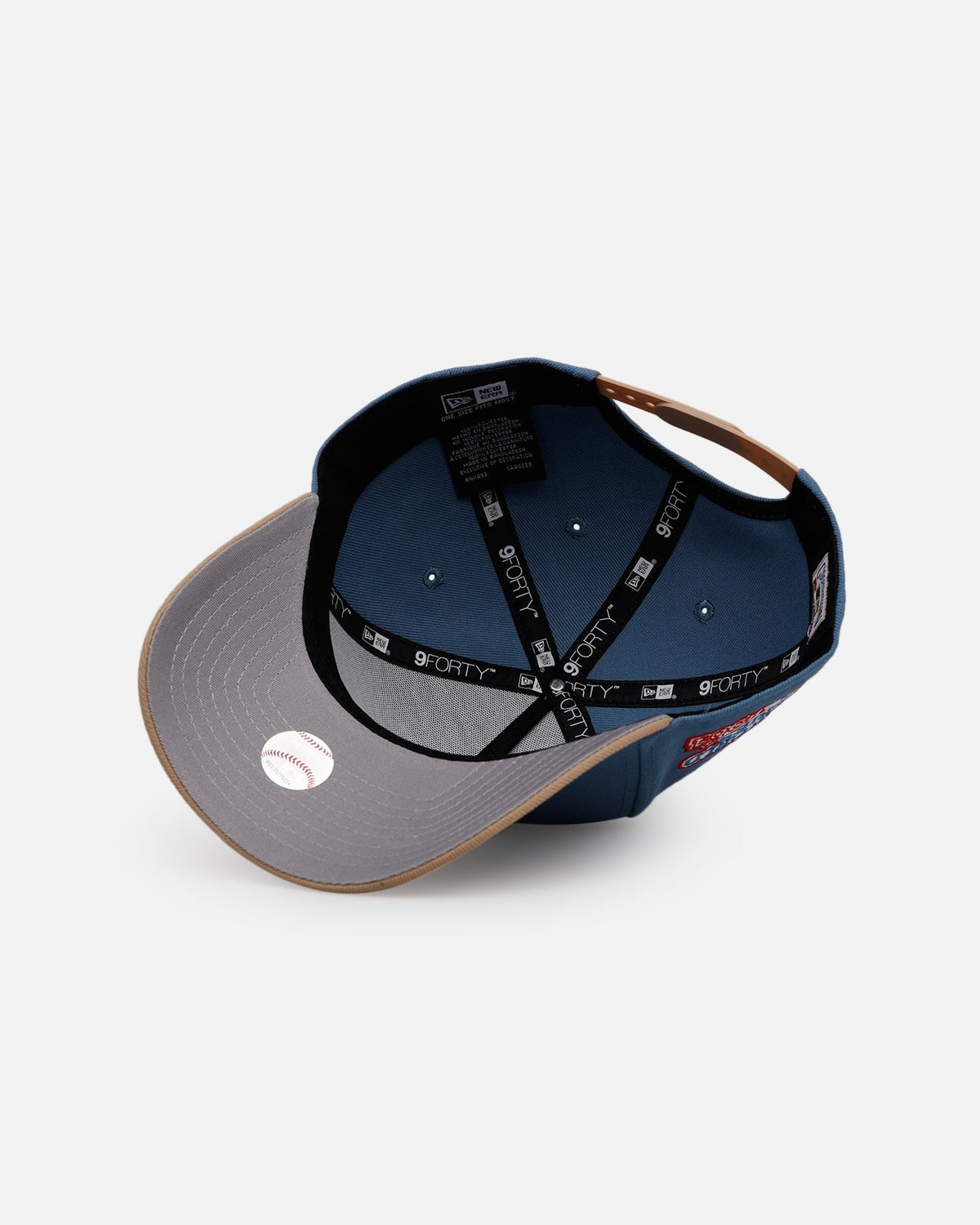 New Era Detroit Tigers 'Easy Breezy' 9FORTY A-Frame Snapback Blue/Tan - image 6
