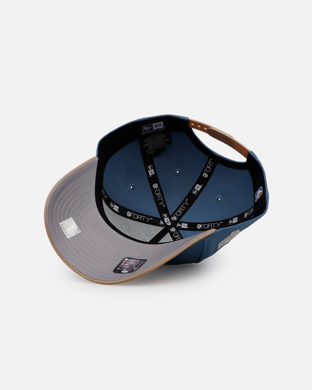 New Era Dallas Mavericks 'Easy Breezy' 9FORTY A-Frame Snapback Blue/Tan - image 6