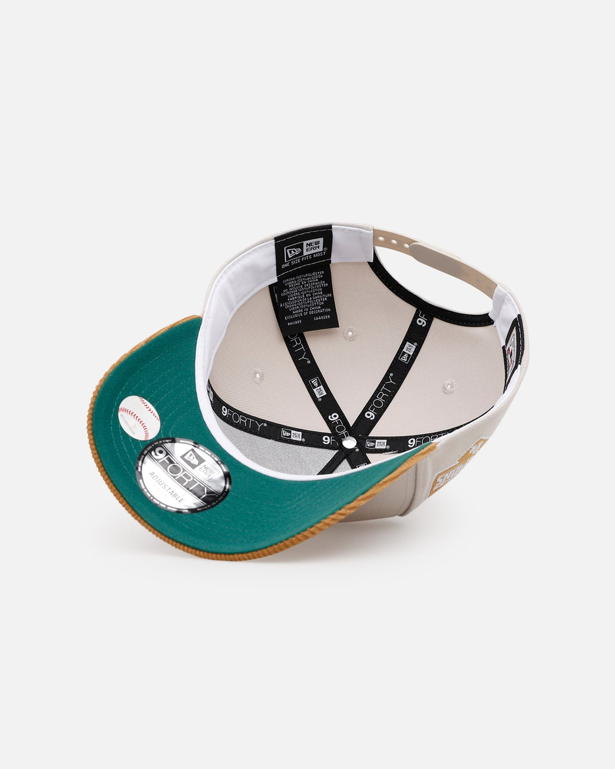 New Era Los Angeles Dodgers 'Honey Pot' 9FORTY A-Frame Snapback Stone/Wheat