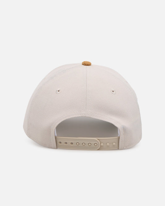 New Era Milwaukee Brewers 'Honey Pot' 9FORTY A-Frame Snapback Stone/Wheat - image 2