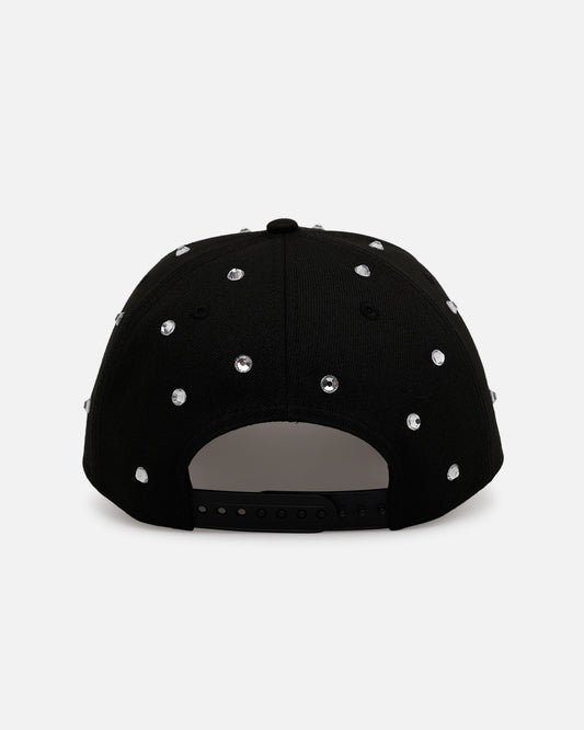 New Era Los Angeles Lakers 'Black Satin Hearts' 9FORTY A-Frame Snapback Black