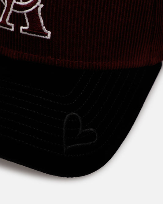 New Era California Angels 'Certified Lover 2.0' 9FORTY A-Frame Snapback Maroon