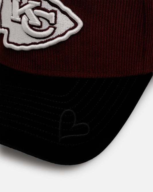 New Era Kansas City Chiefs 'Certified Lover 2.0' 9FORTY A-Frame Snapback Maroon - image 2