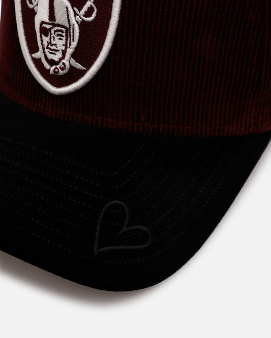 New Era Las Vegas Raiders 'Certified Lover 2.0' 9FORTY A-Frame Snapback Maroon