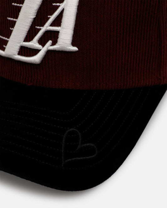 New Era Los Angeles Lakers 'Certified Lover 2.0' 9FORTY A-Frame Snapback Maroon - image 2