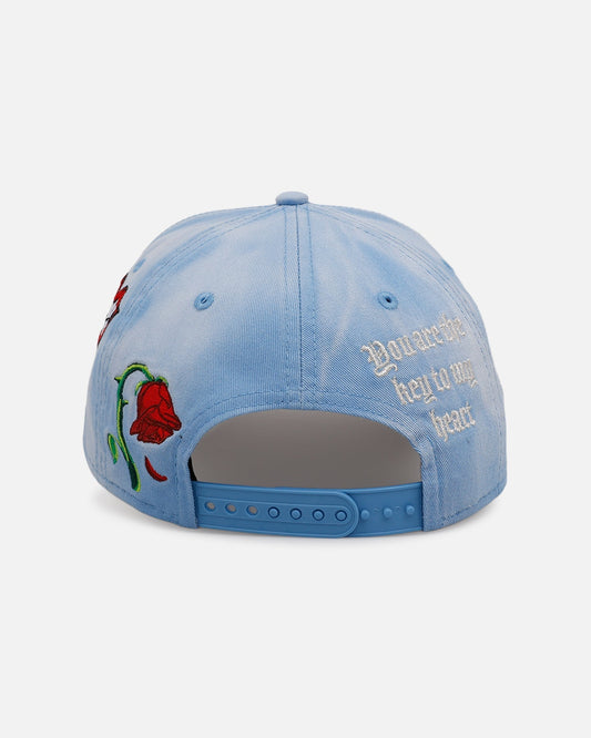 New Era Atlanta Braves 'Hopeless Romantic' 9FORTY A-Frame Snapback Sky Blue - image 2