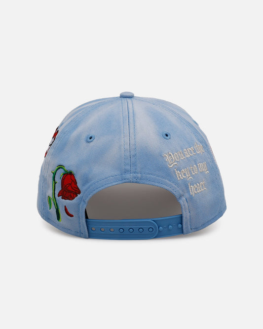 New Era Houston Astros 'Hopeless Romantic' 9FORTY A-Frame Snapback Sky Blue