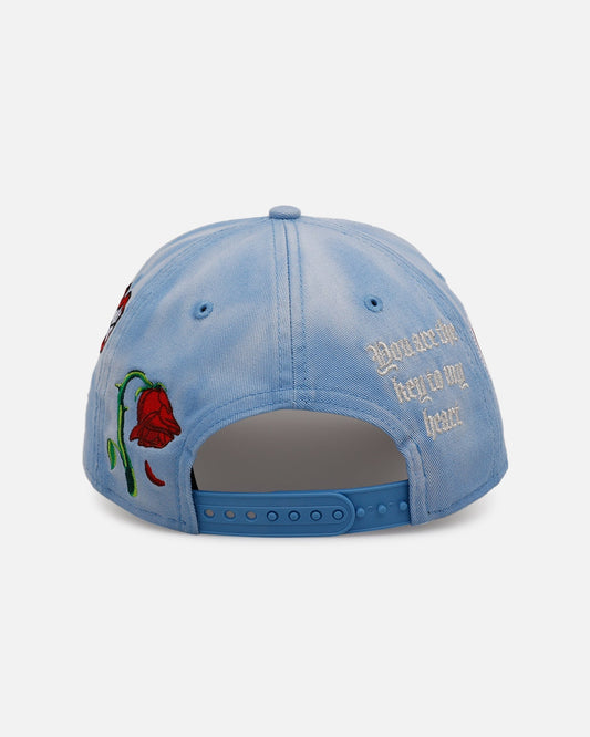 New Era Houston Astros 'Hopeless Romantic' 9FORTY A-Frame Snapback Sky Blue - image 2