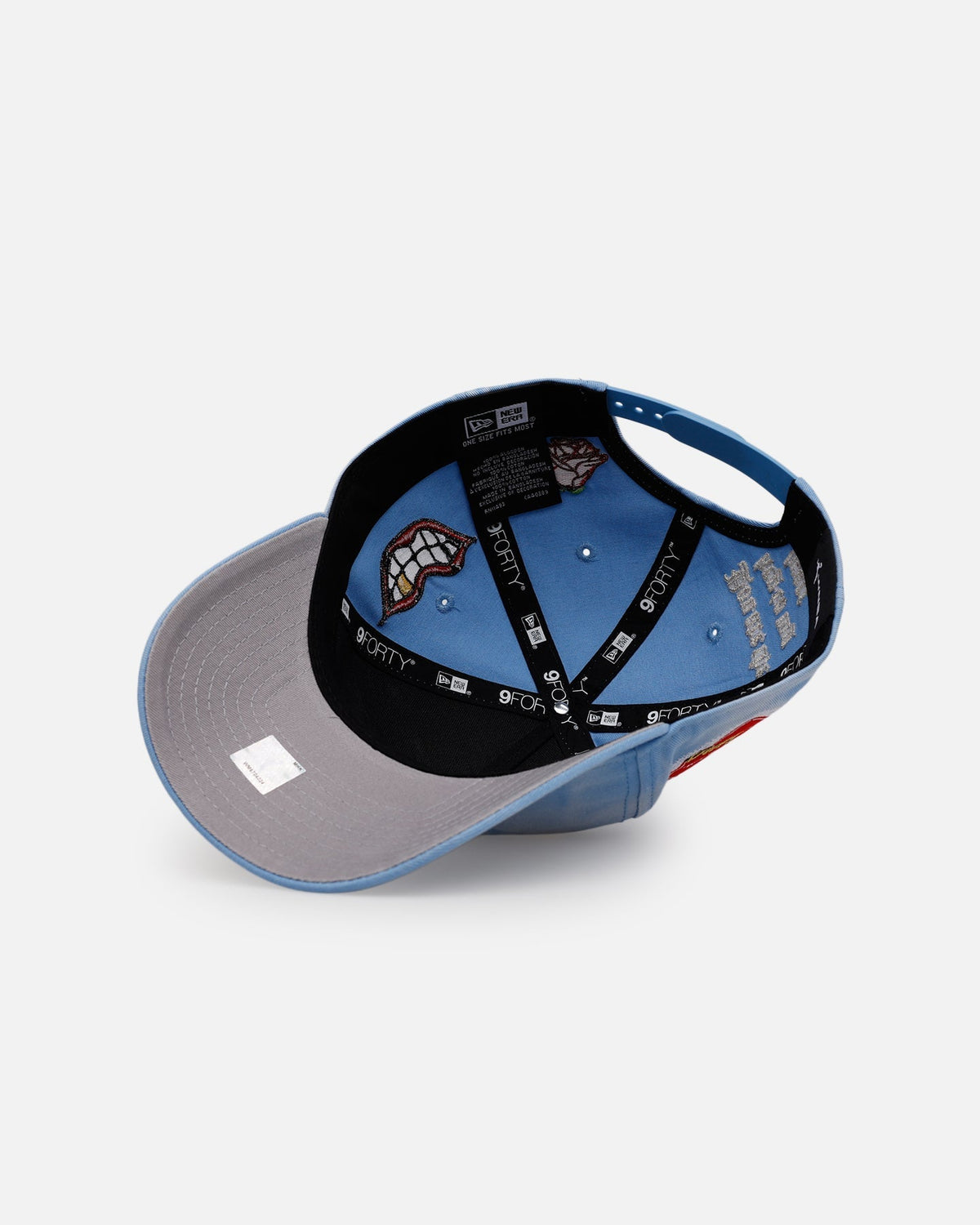 New Era Indiana Fever 'Hopeless Romantic' 9FORTY A-Frame Snapback Sky Blue - image 6