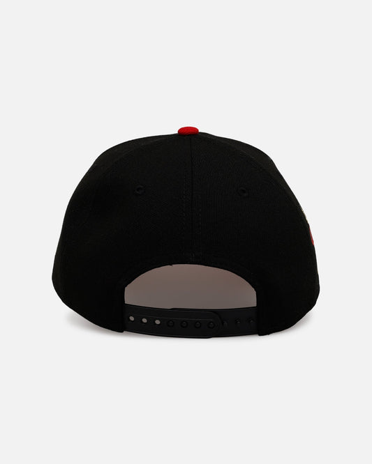 New Era Los Angeles Lakers 'Longevity' 9FORTY A-Frame Snapback Black/Red
