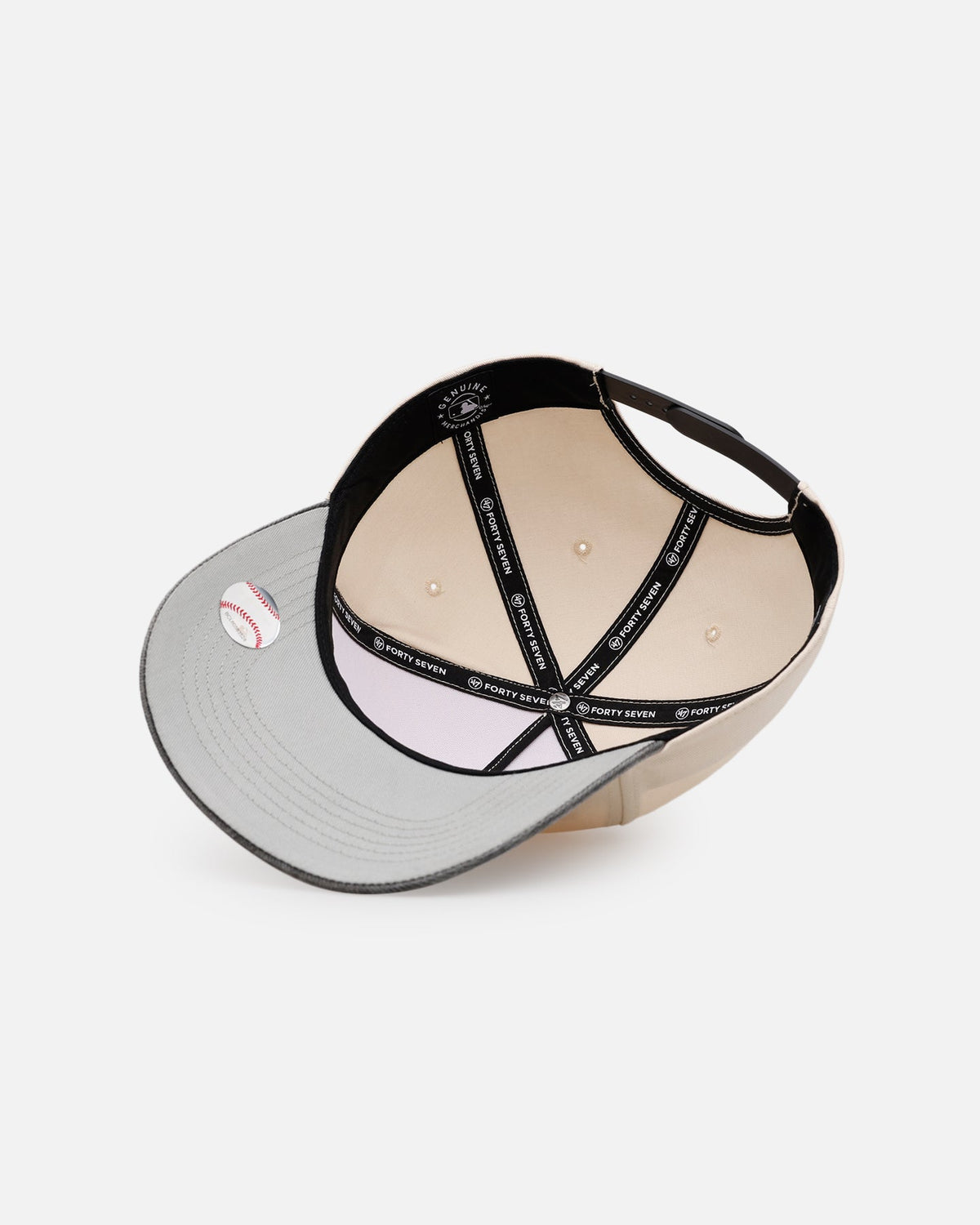 47 Brand San Diego Padres 'Washed Black Visor' 47 Offside Snapback Natural