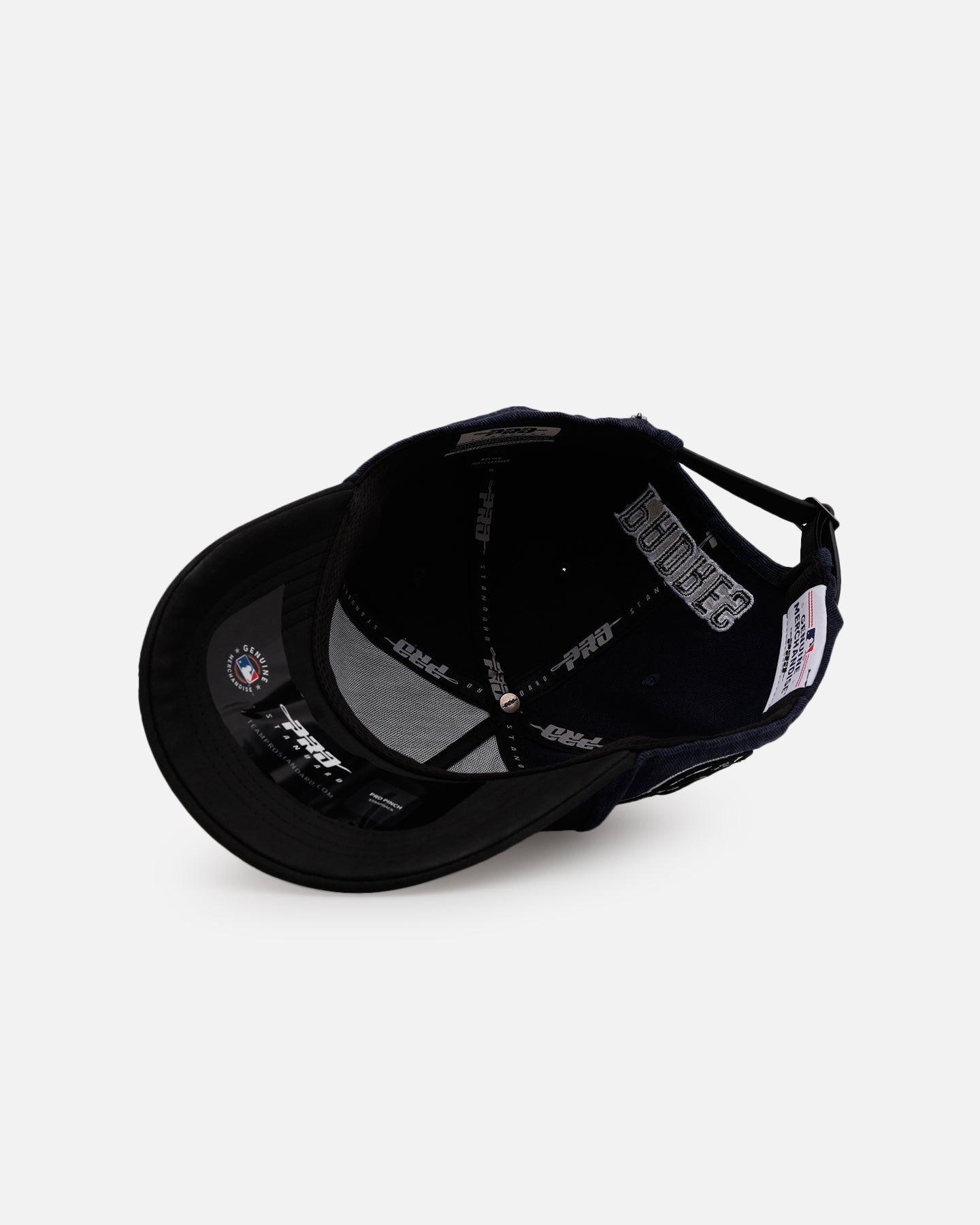 Pro Standard San Diego Padres 'Polished Hardware' Pro Pinch Strapback Navy