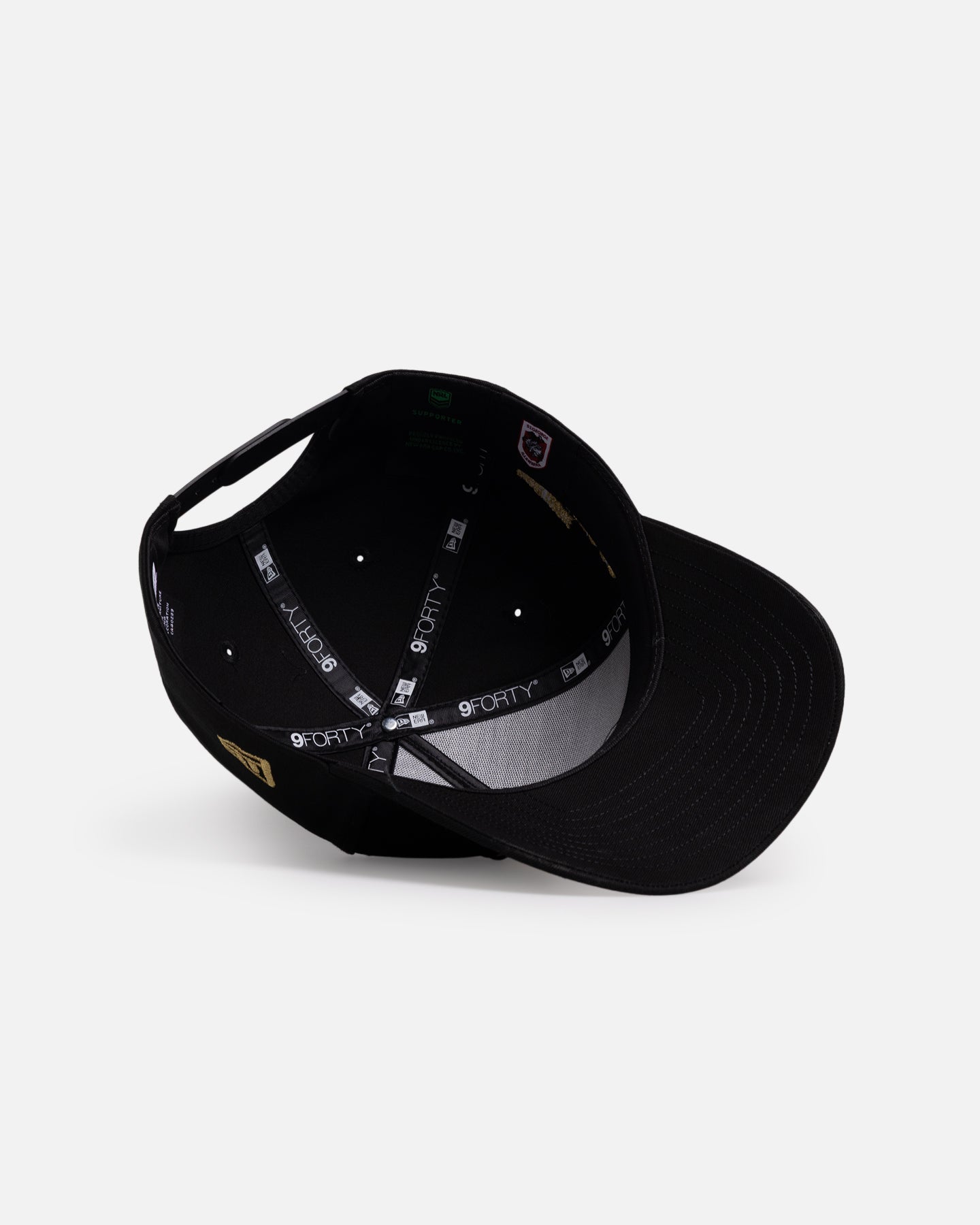 New Era St. George Illawarra Dragons 'NRL Vegas Round 2026' 9FORTY A-Frame Snapback Black/Gold