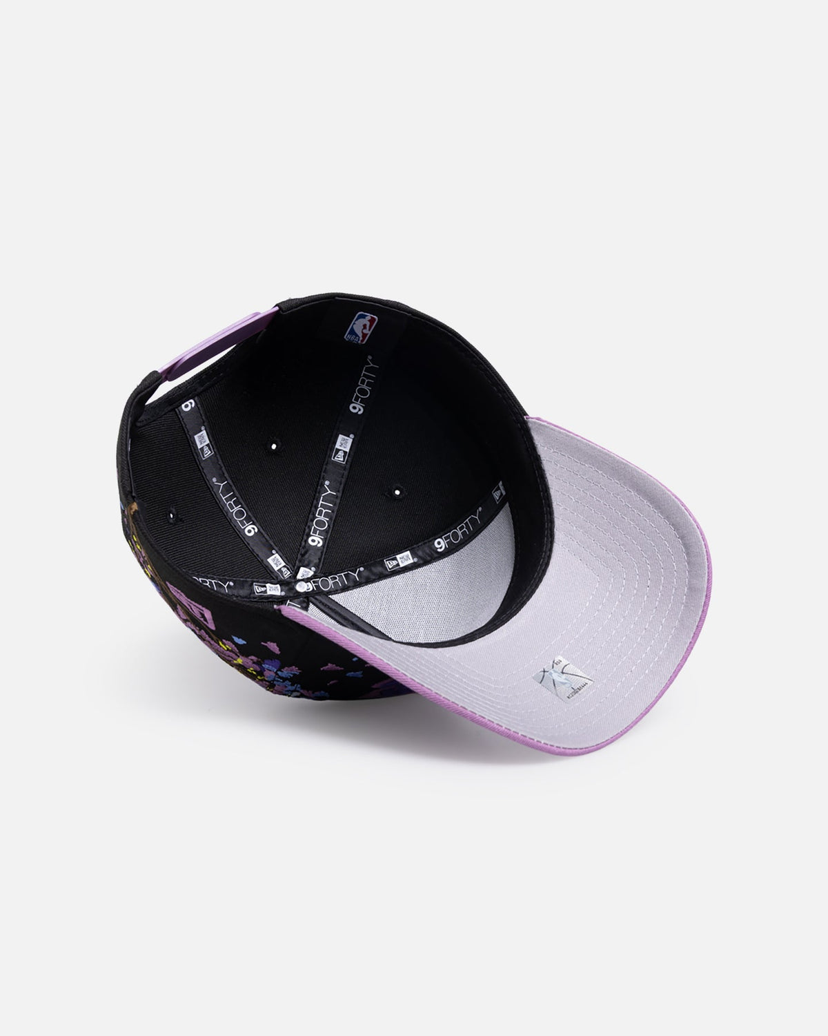 New Era Los Angeles Lakers 'Jacaranda' 9FORTY A-Frame Snapback Pastel Purple - image 6