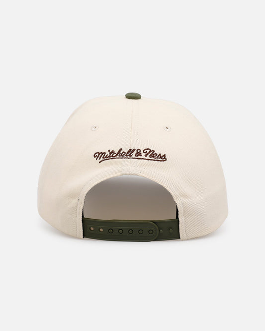 Mitchell & Ness New York Yankees 'Hand Stitch' Deadstock Snapback Olive