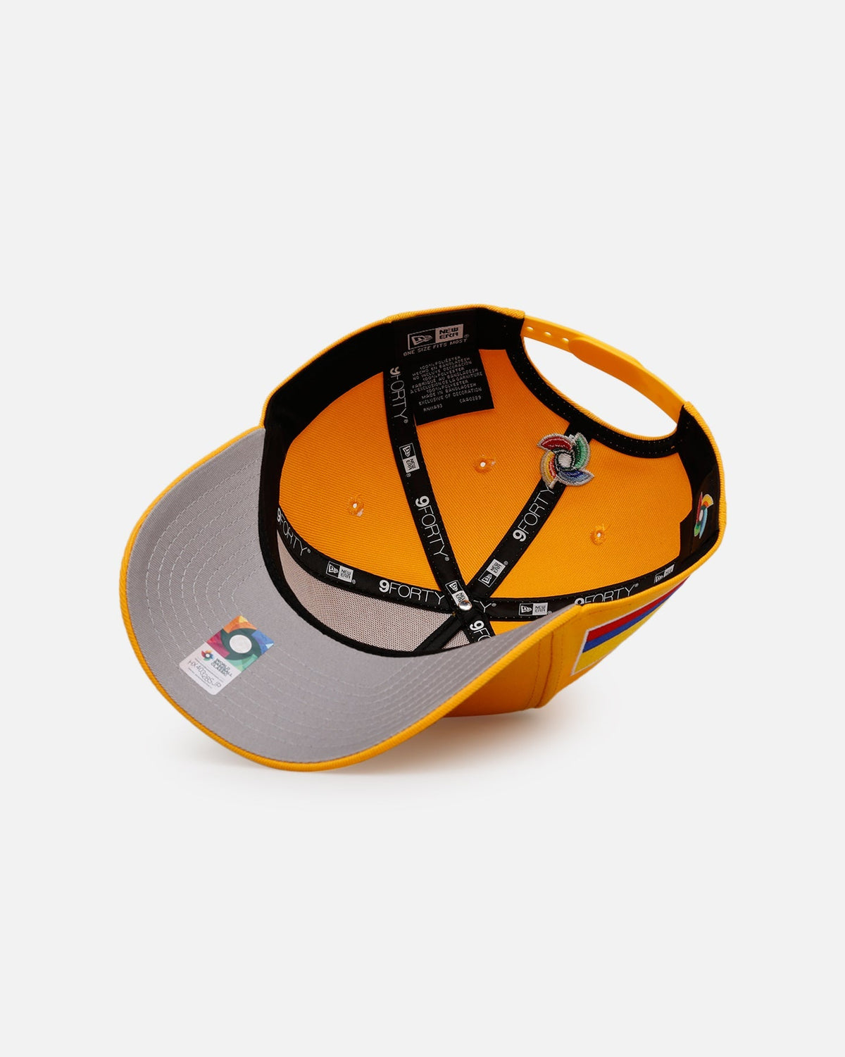 New Era Colombia 'World Baseball Classic' 9FORTY A-Frame Snapback Official Team Color - image 6