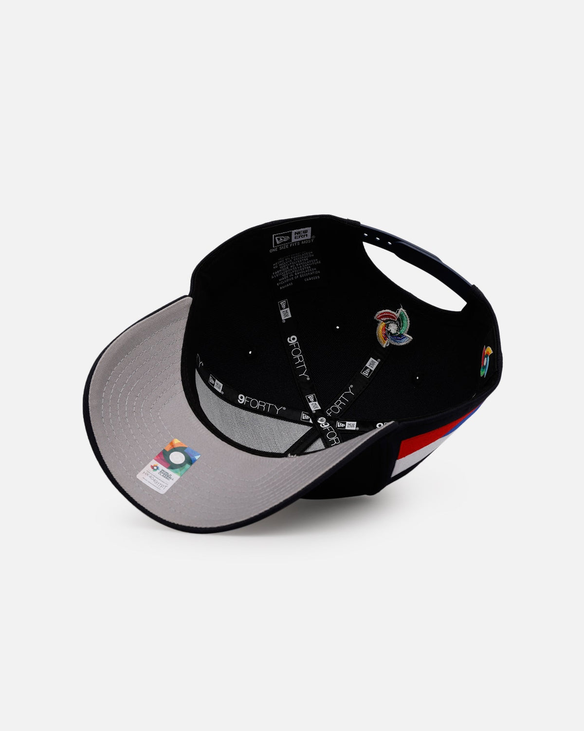 New Era Czech Republic 'World Baseball Classic' 9FORTY A-Frame Snapback Official Team Color - image 6