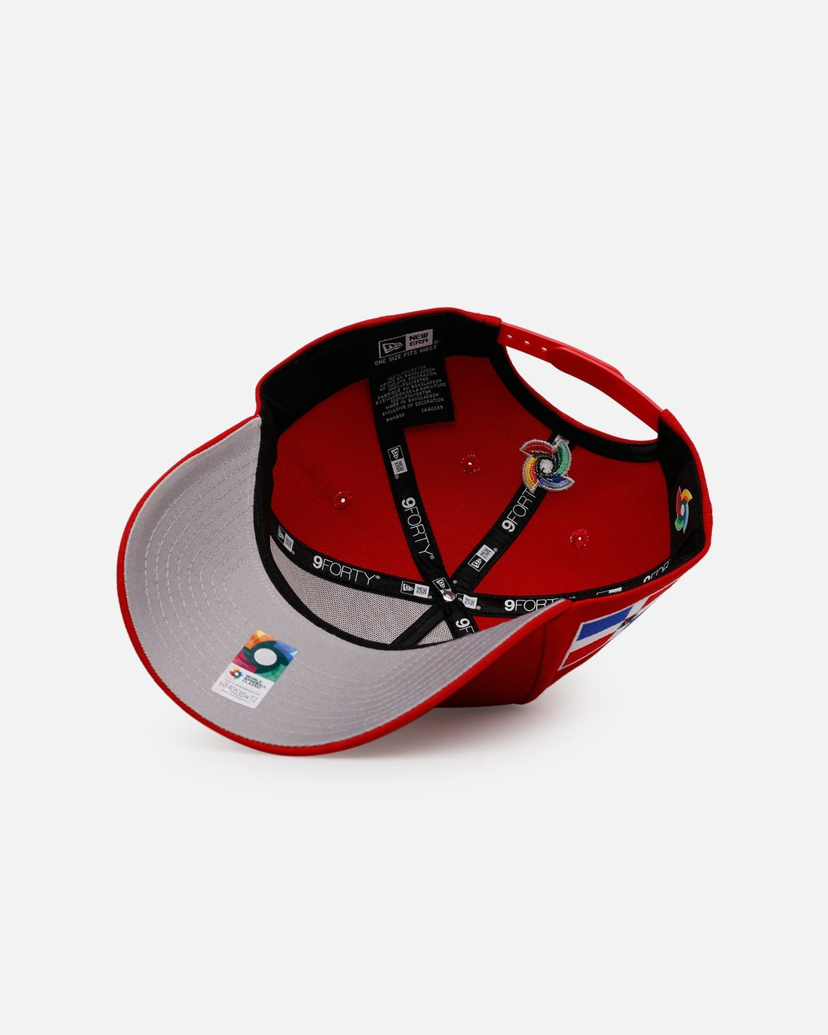 New Era Dominican Republic 'World Baseball Classic' 9FORTY A-Frame Snapback Official Team Color - image 6