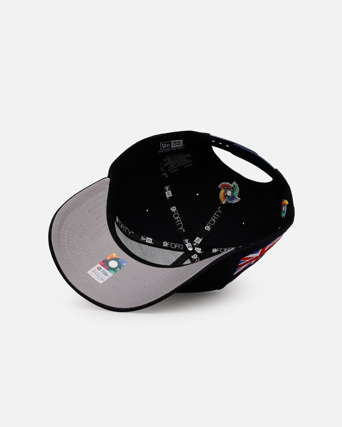 New Era Great Britian 'World Baseball Classic' 9FORTY A-Frame Snapback Official Team Color - image 6