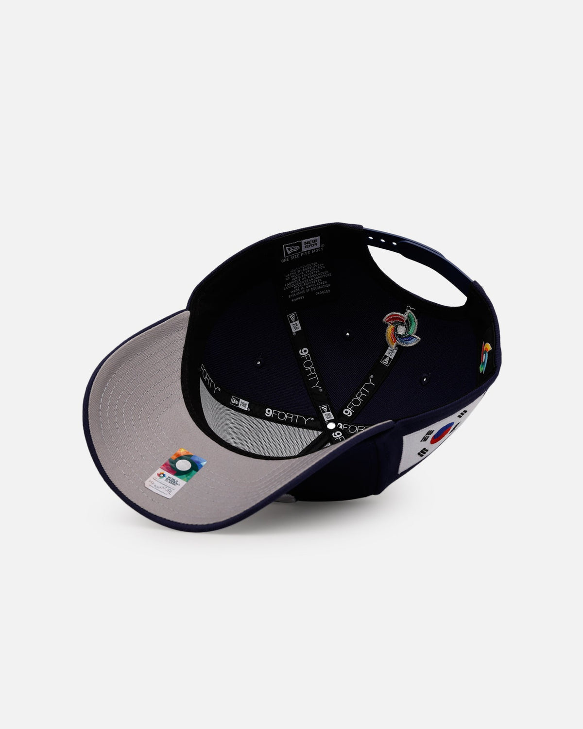 New Era Korea 'World Baseball Classic' 9FORTY A-Frame Snapback Official Team Color - image 6