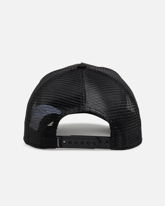 New Era X Mclaren Graphic Patch Trucker A-Frame Snapback Black