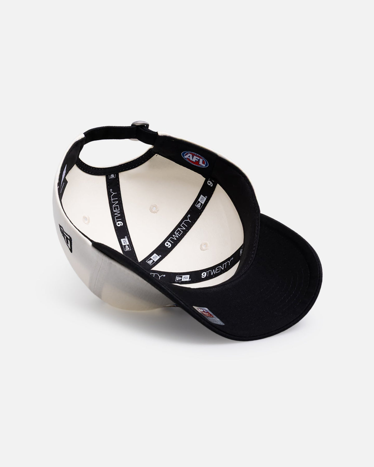 New Era Collingwood Magpies 'AFL 26 2 Tone Heritage' 9TWENTY Strapback White - image 6