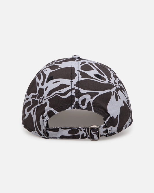 New Era Atlanta Braves 'Brushed Cotton' 19TWENTY Strapback Black/Light Blue - image 2