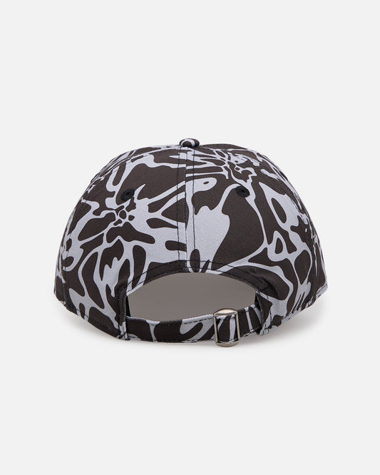 New Era New York Yankees 'Brushed Cotton' 19TWENTY Strapback Black/Light Blue