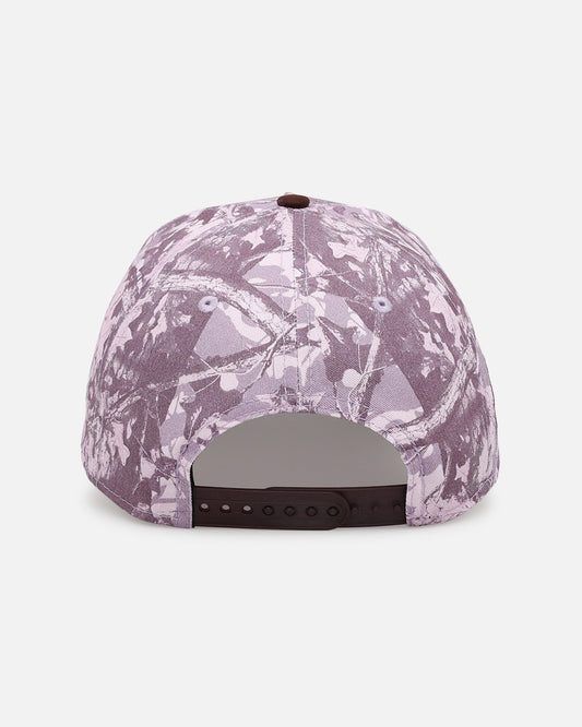 New Era Houston Astros 'Pink Tree Camo' 9FORTY A-Frame Snapback Pink - image 2